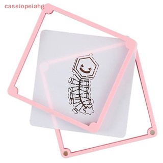 (cassiopeiahg) Porta Estêncil Magnético Para Biscoitos Decorag Stencil Frame Tools em Oferta na Shopee
