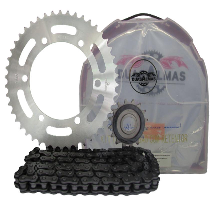 Kit Relacao com retentor Yamaha DUAS ALMAS Xj6 XJ6 2009 09 2010 10 201111 2012 12 2013 13 C/ Retentor