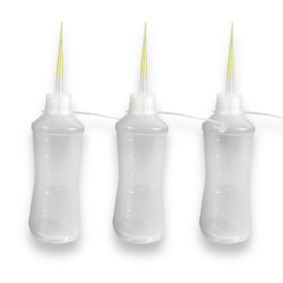 Kit 3 Tubo Almotolia Aplicador Para Líquidos 120ml Bico Reto