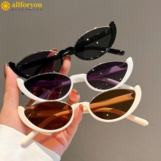 ALLFORYOU1 Óculos De Sol De Olho De Gato Trendy Small Eyewear Half-frame em Oferta na Shopee