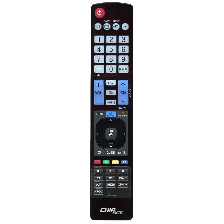 Controle Compatível Com Tv Smart 3d My Apps Akb73615319