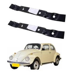 Chapa Horizontal Suporte Apoio Puxador Porta Fusca