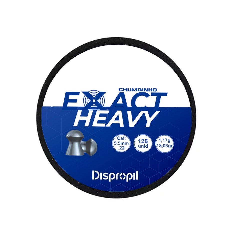 Chumbinho Dispropil Exact Heavy 5.5 125un em Oferta na Shopee