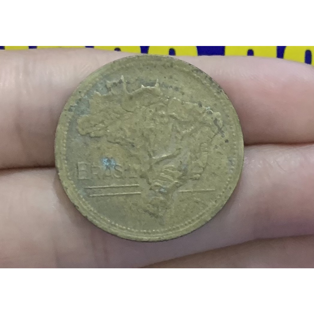 Moeda 2  Cruzeiros 1947 Rara e  Repulblica do Brasil