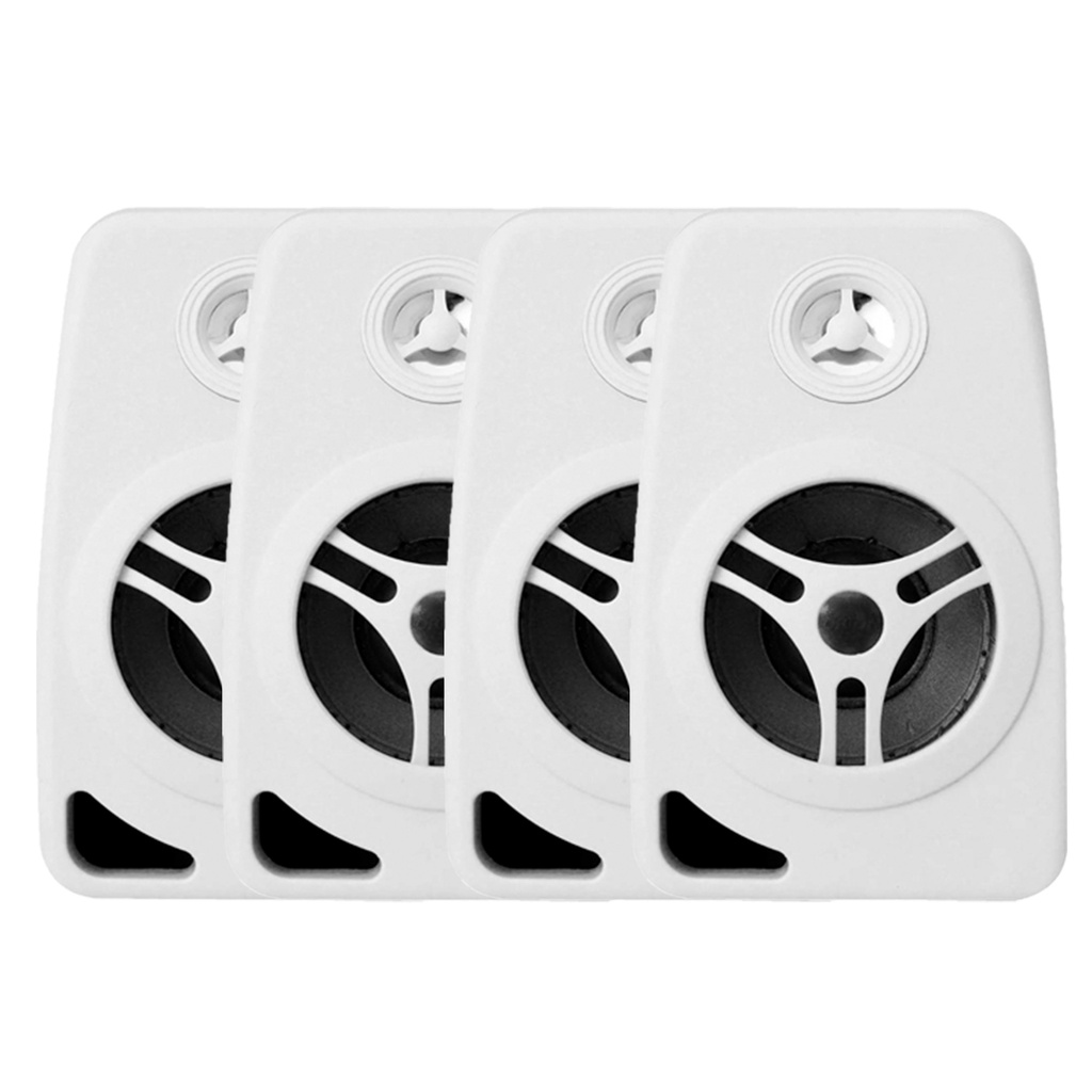 4 Caixas de Som Para Ambientes LeSon 4 Polegadas 70w 8 Ohms - Branca Bluetooh Lojas Área Gourmet em Oferta na Shopee