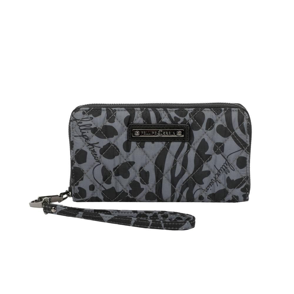 Carteira Ziper Grande Fellipe Krein Ss23 Fk654 - Preto em Oferta na Shopee