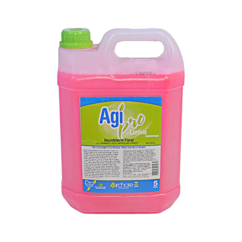 Desinfetante AgiPro Cleene Floral 5 Litros 1812 Archote - Home & Living