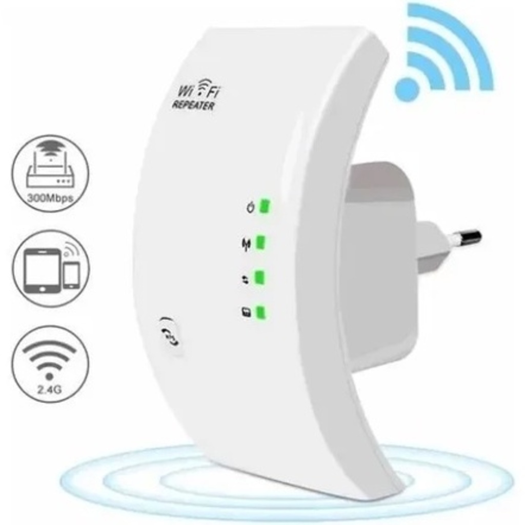 Roteador Repetidor Wireless-n Sinal Wifi Repeater 300mbps FangStore