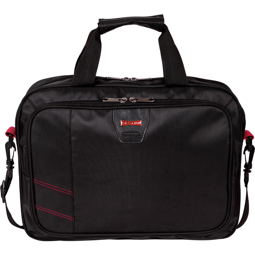 Pasta Executiva 2 Compartimentos Sestini Harvest Preto