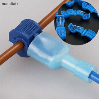 Maud 50PCS Terminais De Emenda Rápida De Fios Conectores De Cabos Crimpados Elétricos Snap Pt