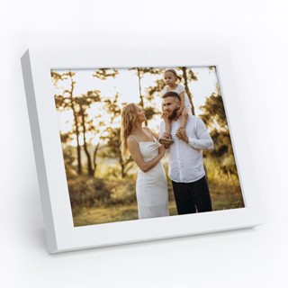 Portas Retrato C/ Vidro Moderno Decorativo Horizontal e Vertical De Mesa Estante Para Fotos Família 25x20 cm