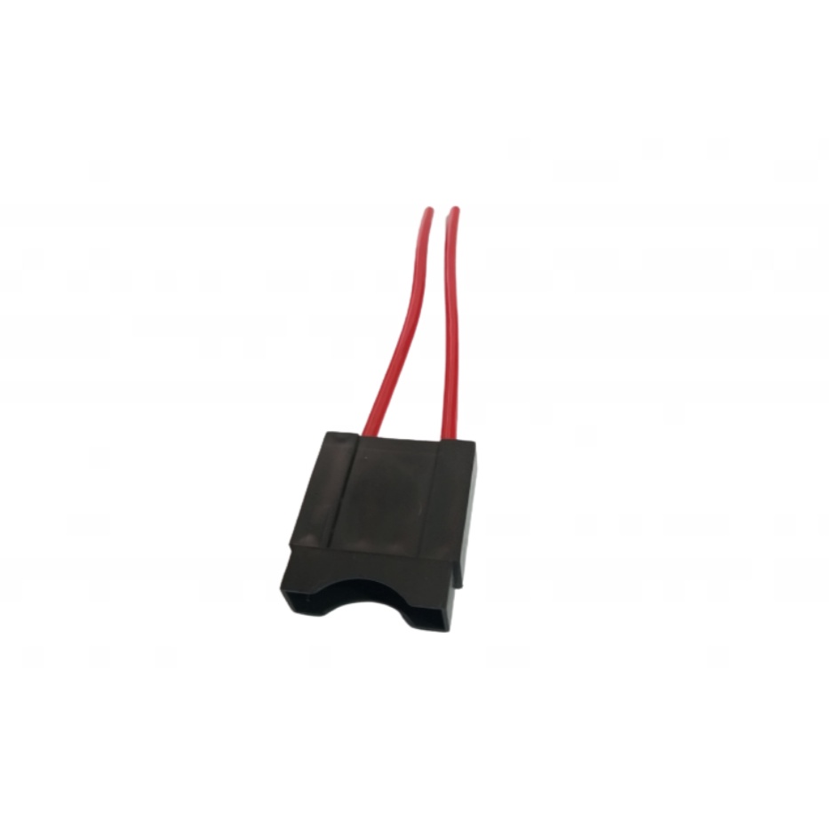 Porta Fusível Lamina Max Fio 4mm + Fusível Maxi 60 amperes