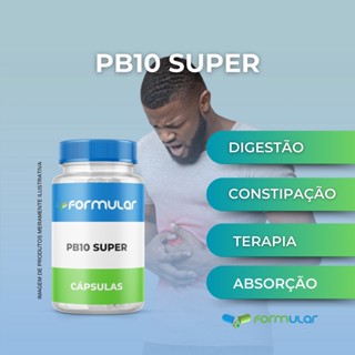 PB10 Super - 20 Bilhões de Probióticos Vivos