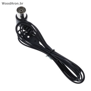 WoodAron FM Conector De Antena Rádio Estéreo Para Receptor De home theater HiFi AM/br