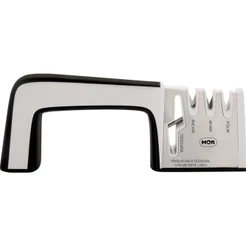 Afiador Amolador De Facas E Tesouras 23cmx8,5cm Mor