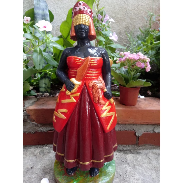 Escultura Imagem Iansa Em Gesso