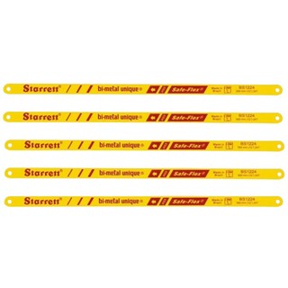Lâmina para Serra Manual 12 POL Bimetal 24 Dentes com 5 unidades 1224 STARRETT em Oferta na Shopee