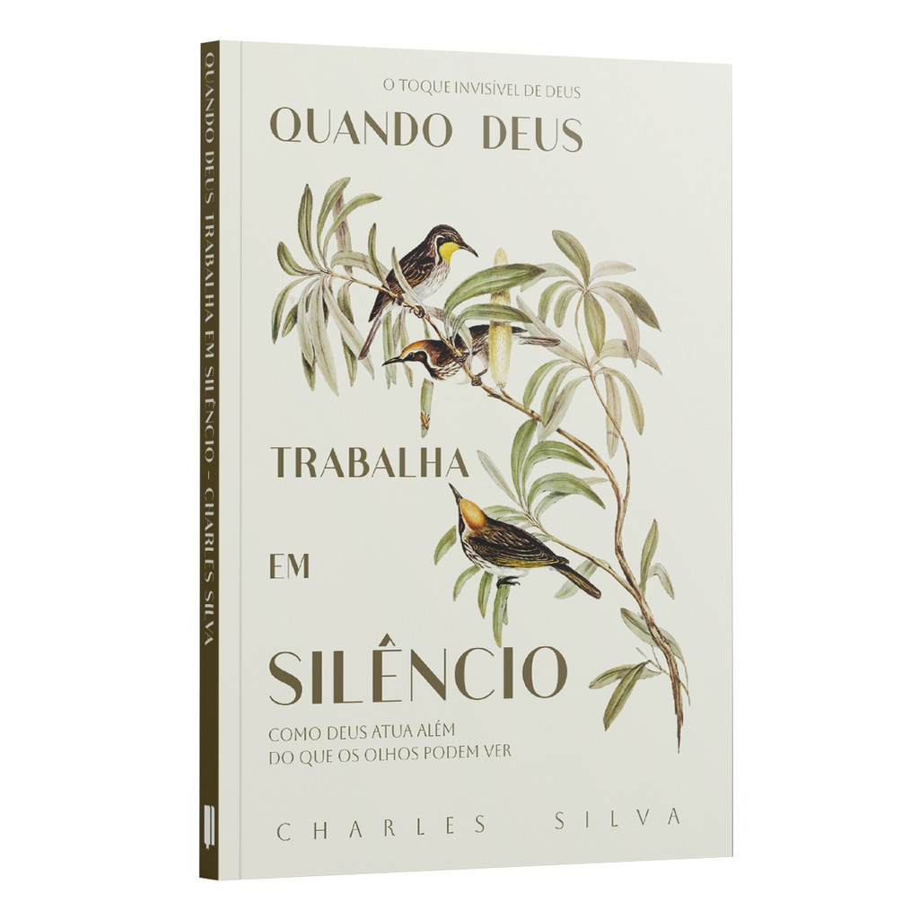 Livro Quando Deus Trabalha em Silêncio | Como Ele Atua Além do que os Nossos Olhos Conseguem Enxergar