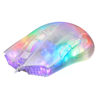 Mouse Gamer Transparente RGB MO-TGR003 3600dpi 6 botões em Oferta na Shopee