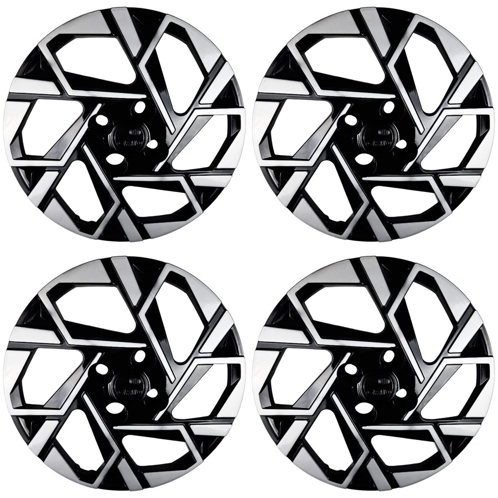 Calota Aro 14" cor Preto/Prata HB20/HB20S 2024 (Jogo c/ 4 Calotas) Grid - 201CB-PBP-E em Oferta na Shopee