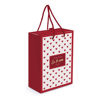 Caixa Luva Com Alça - Te Amo Hoje - 1 unidade - Cromus - Rizzo em Oferta na Shopee