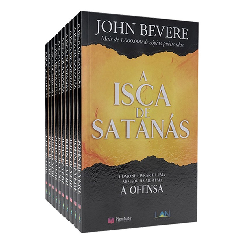Kit 10 Livros | A Isca De Satanás em Oferta na Shopee