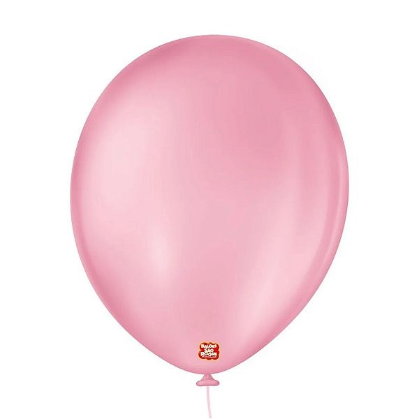 Balão de Festa Látex Liso - Rosa Tutti Frutti - 50 Unidades - Balões São Roque em Oferta na Shopee