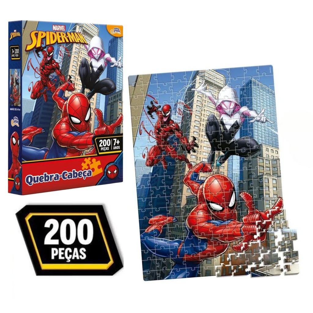 Quebra Cabeça Homem Aranha: Onde Comprar | BuscaProdutos