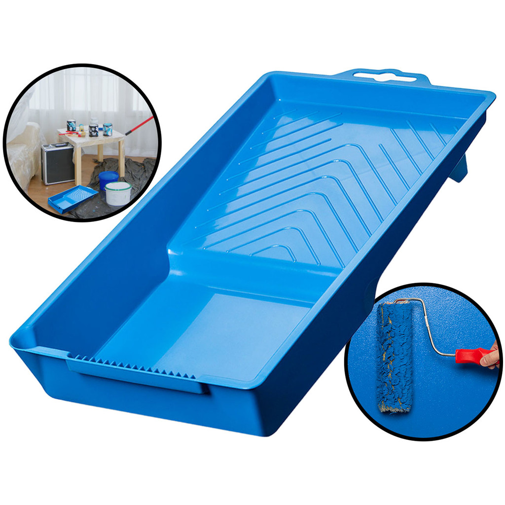 Bandeja Plástica 250ml Pintura Multiuso Para Pad Rolo Pincel Reparos Manutenção Acabamentos em Oferta na Shopee