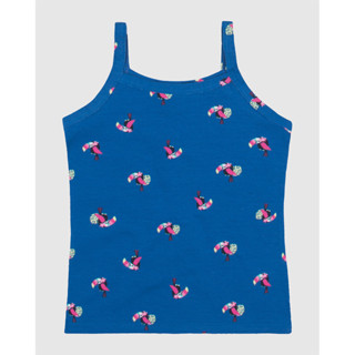 Regata Infantil Menina Alça Fina Estampada Em Algodão Malwee Kids em Oferta na Shopee