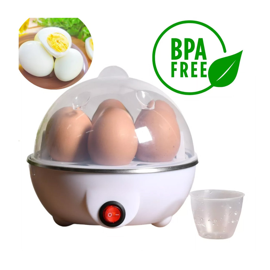 Cozedor de Ovos AUX - Automático, Compacto e Ideal para Cozinhar sem Esforço