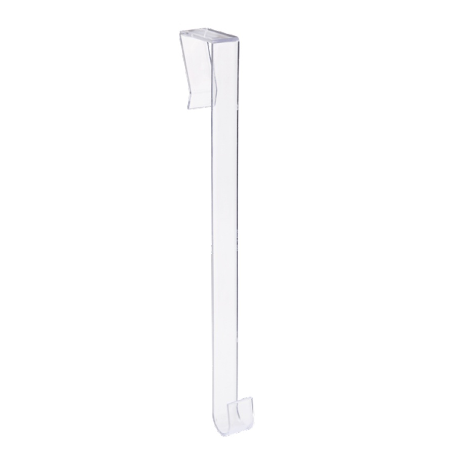 Gancho Suporte para Guirlanda de Natal - Transparente - 1 unidade - Cromus | para Pendurar Porta Decoração Natalina · foto 2