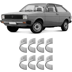 Bronzina Casquilho Biela 0.75 Volkswagen Gol G1 1.3 1.6 8v 80 a 96 Metal Leve