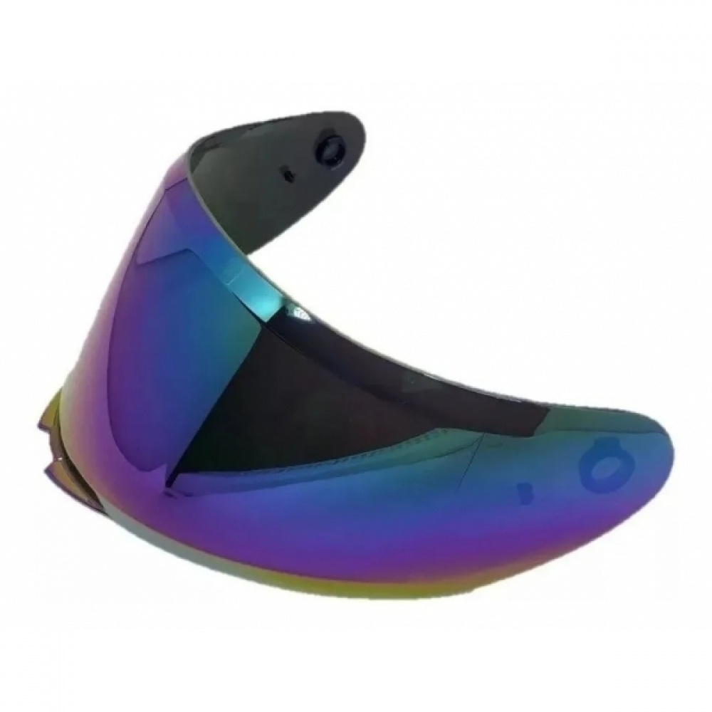 Viseira Iridium Camaleão Capacete Helt Avant Glass / Helt Polar Colorida Anti Risco Polivisor