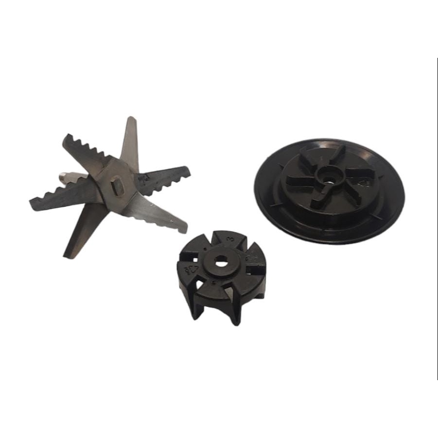Kit Arrastes+lamina 6 Helice Liquidificador Mondial L-1200