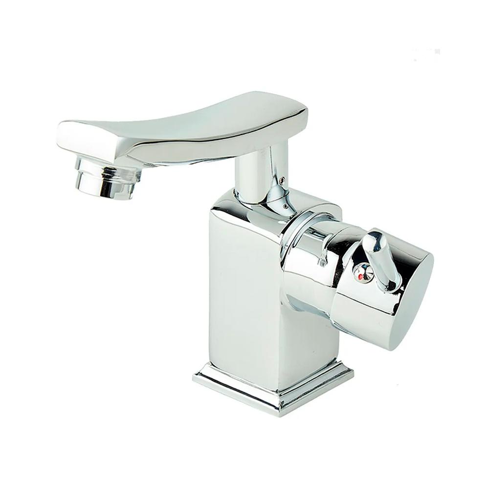 Torneira para banheiro Misturador Monocomando baixa Moju Pingoo - Cromado - Home & Living