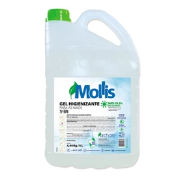 Álcool Higienizante em Gel 70° Mollis - 5L