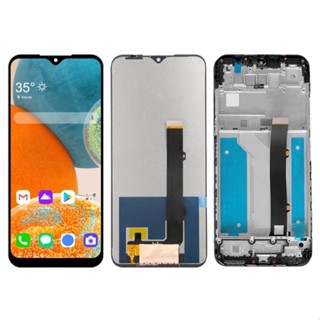 6.55" Display K41s Compativel LMK410EMW Frontal Tela Touch Lcd Com Aro