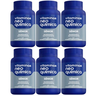 Kit 6 Suplemento Vitamínico Sênior 60 Cápsulas - Neo Química em Oferta na Shopee