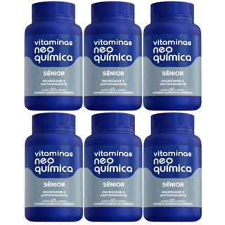 Kit 6 Suplemento Vitamínico Sênior 60 Cápsulas - Neo Química