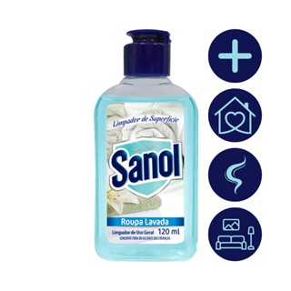 Limpador De Superficies Roupa Lavada Sanol 120ml