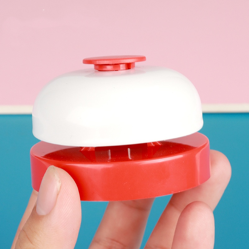 Hand Pat Bell Invocação do jogo de tabuleiro de sinos Competição de jogos de tabuleiro de sinos Dispositivo de resposta de sinos Prompt Bell Brinquedos Infantis Ajudas ao Ensino do Estudante SH082