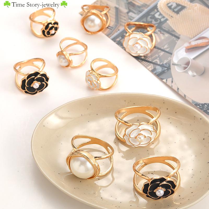 Pearl Mountain Tea Flower Clothes Botão De Flor De Chá Canto De Anel Pequeno Lenço Quadrado De Seda Laço