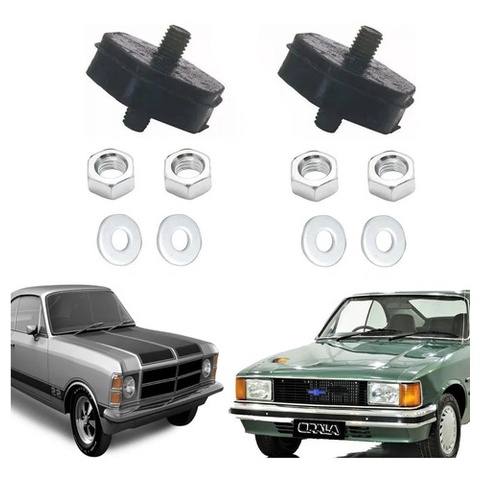 Kit Coxim Inferior Radiador Opala - Caravan - C10 4 / 6 Cil.