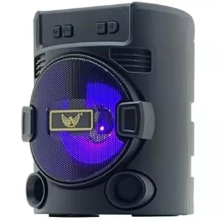 Caixa de Som Bluetooth Portátil 10W Rms Mp3 Usb Pendrive Alex