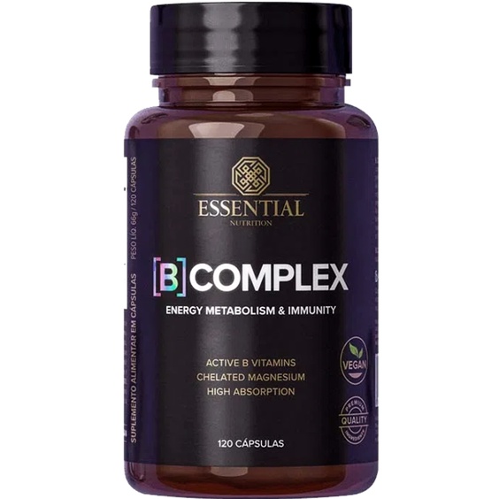 B Complex Essential Nutrition 120 Capsulas