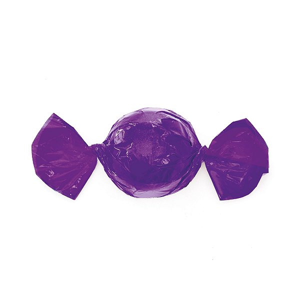 Papel Mini Trufa - 12x12,5cm - Roxo - 100 unidades - Cromus - Rizzo Embalagens