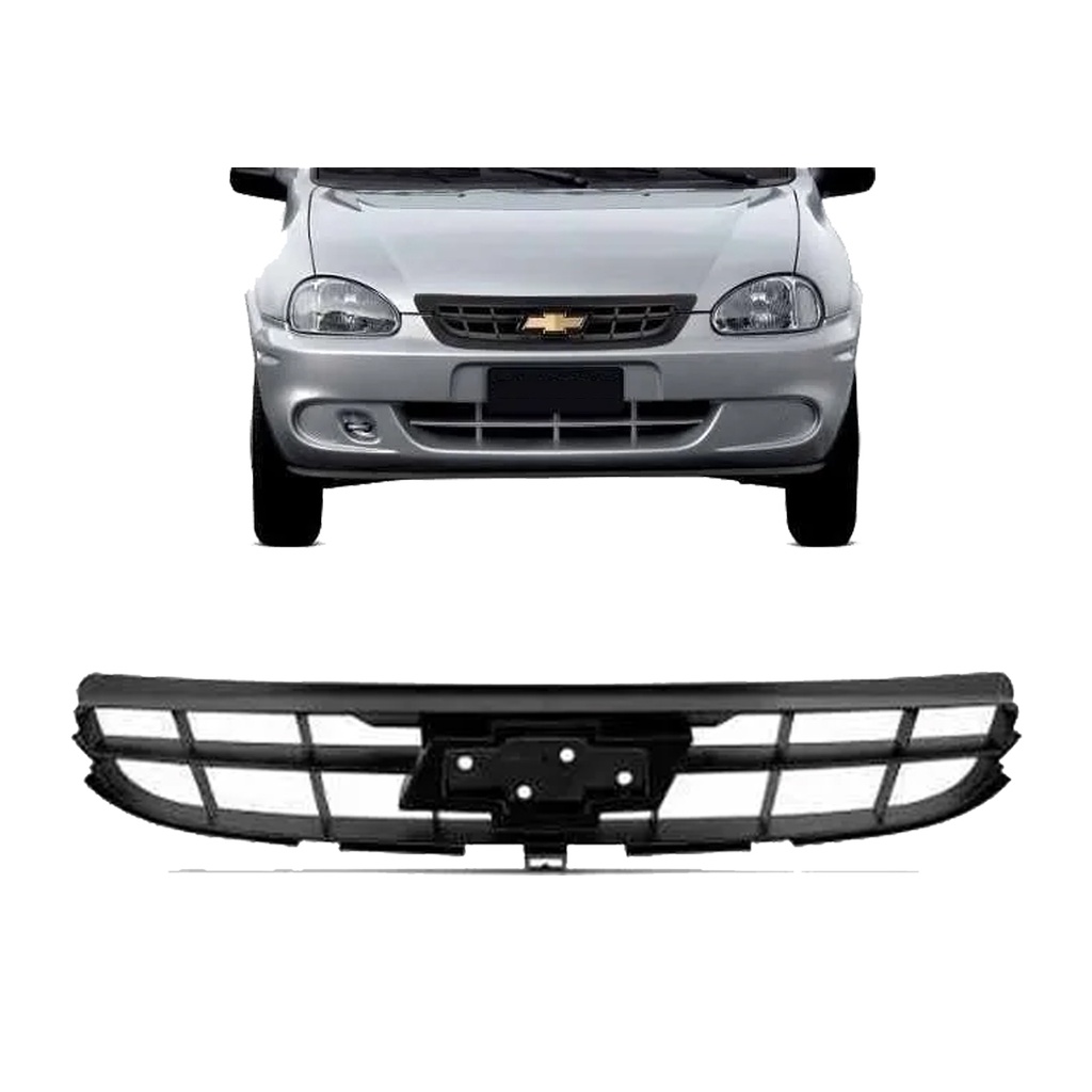Grade Frontal Radiador Corsa Classic 2008 2009 Preta