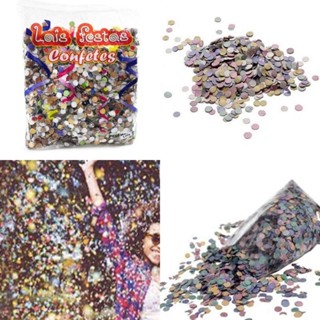 Kit 5 Pacotes Confete Carnaval Festas 120g Cada Confetes de Festas Bloquinho