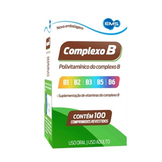 Polivitaminico Complexo B 100 Comprimidos Revestidos